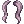 Costume Loose Wave Twin Purple
