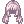 Costume Straight Long (Light Purple)