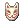 Costume White Fox Mask (Middle)